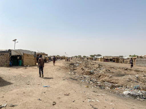 Geflüchteten-Camp in Ost Darfur, Sudan