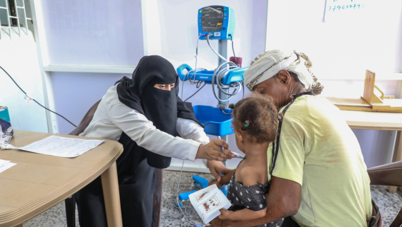 Krankenhaus Behandlung Kind Jemen 