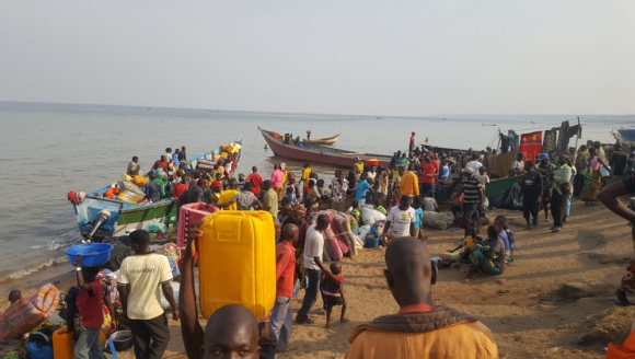 Ärzte ohne Grenzen Demokratische Republik Kongo Uganda Flucht See Uganda Cholera
