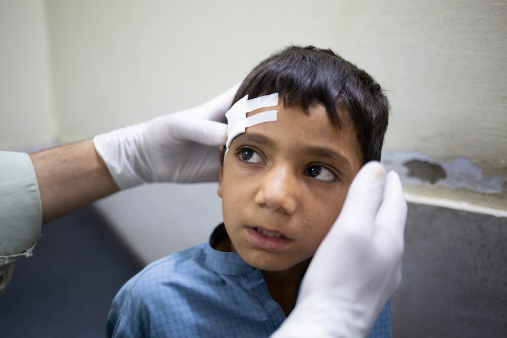 Behandlung von Leishmaniasis in Peshawar, Pakistan