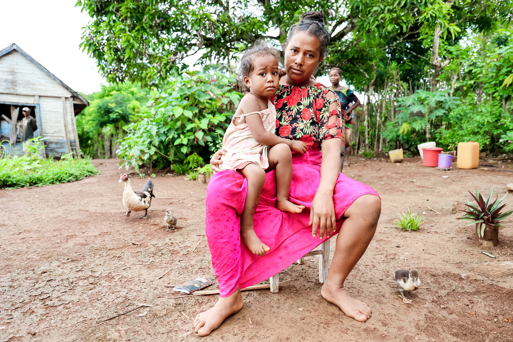 Maman’i Frizela, Mutter von zwei Kindern in Madagaskar