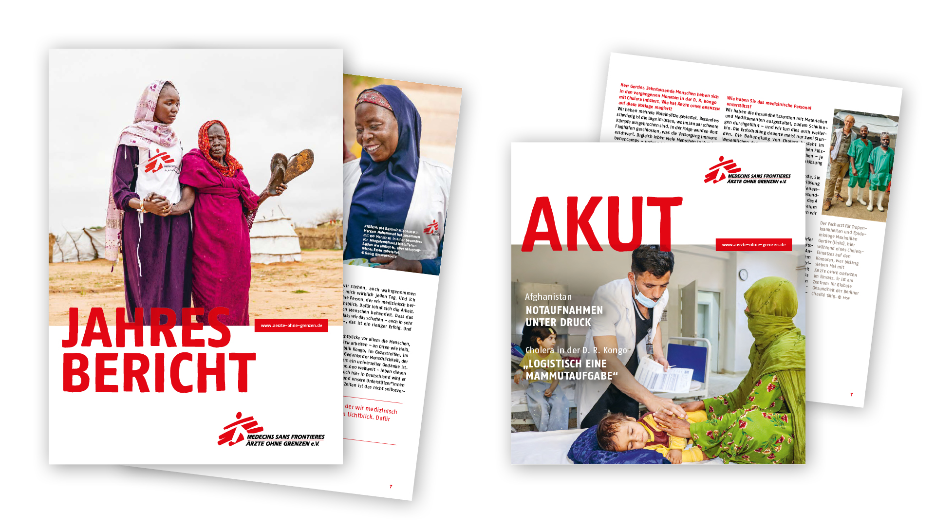 Übersicht Infomaterial