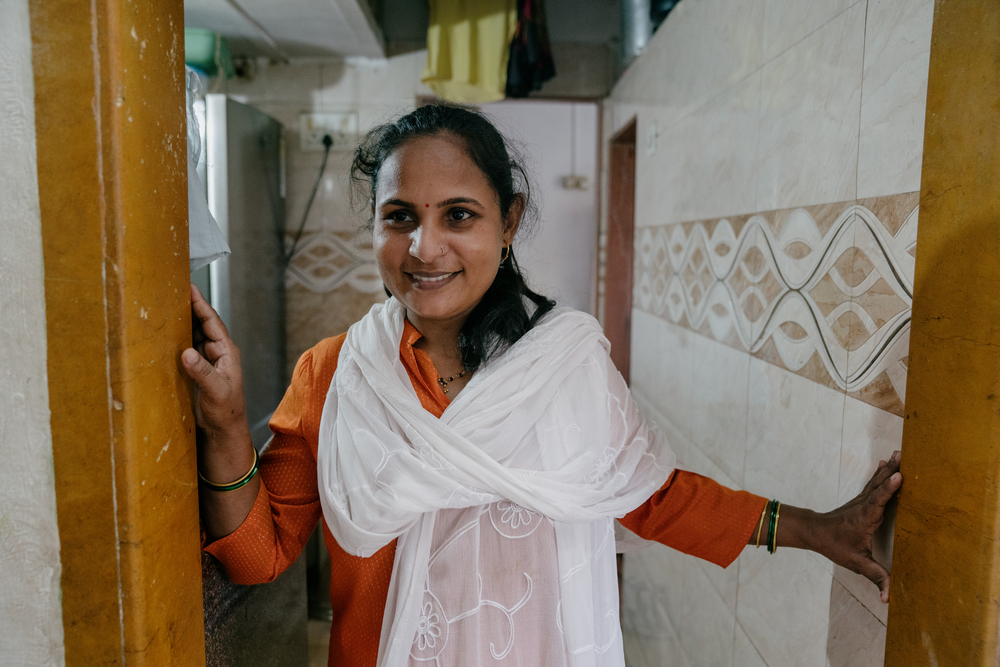 Mumbai, Indien: Namrata besiegte ihre Tuberkulose und arbeitet nun als Gesundheitsberaterin für uns in Mumbai, Indien.