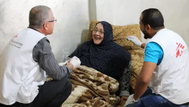 Ärzte ohne Grenzen Jordanien Irbid Syrien Geflüchtete medizinische Versorgung