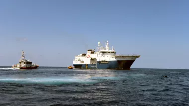 Unser Rettungsschiff die Geo Barents