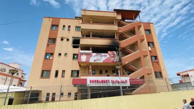 Nasser-Krankenhaus im Gaza-Streifen