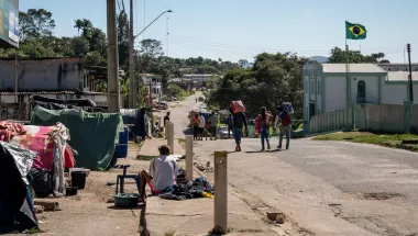 In Pacaraima leben Migrant*innen auf den Straßen