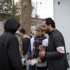 Flüchtlinge Paris obdachlos