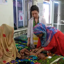 Diphterie-Ausbruch Rohingya Bangladesch