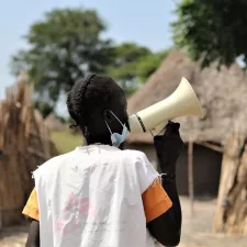 Mary Nyawang Maluoth im Südsudan