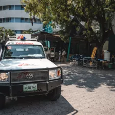 Haiti Notfallzentrum medizinische Hilfe