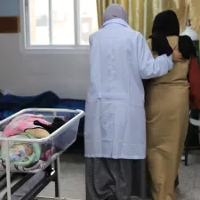 Geburten im Al-Emirati-Entbindungskrankenhaus