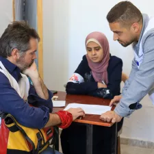 Ärzt*innen im Gazastreifen