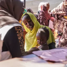 Behandlung Mangelernährung Camp Samsam