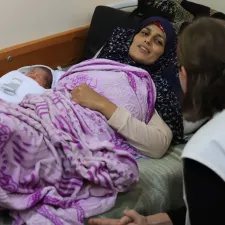 Gaza: Al-Nasser Krankenhaus; Entbindungen