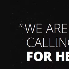 We are calling for help - Cover We are calling for help - Cover