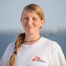 Marina Imsiecke, Technikerin auf der Geo Barents