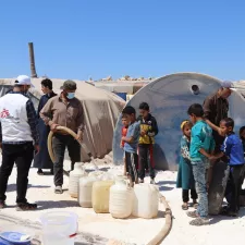Geflüchtetencamps im Nordwesten Syriens
