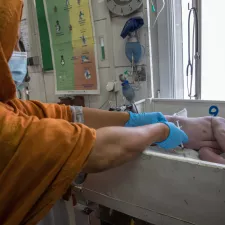 Foto von Geburtshilfe in Afghanistan