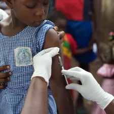 Measles Vaccination Conakry, Guinea