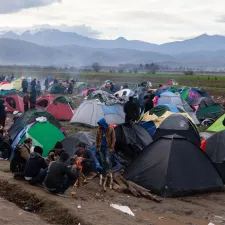 Griechenland Idomeni Lager Flüchtlinge