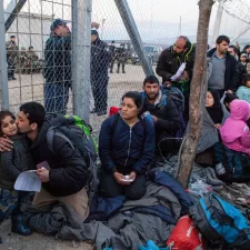 Idomeni after the closing of the border