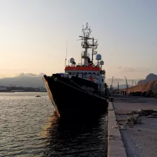Sea-Watch 4 im Hafen von Palermo