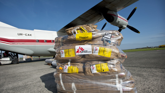 Somalia Logistik Frachtflugzeug Güter Versorugung