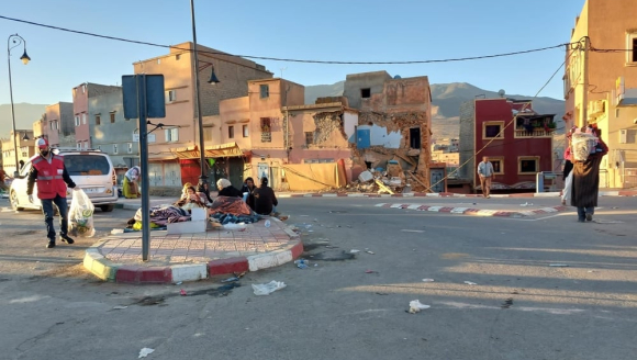 Marokko: Die Stadt Amizmiz ist betroffen.