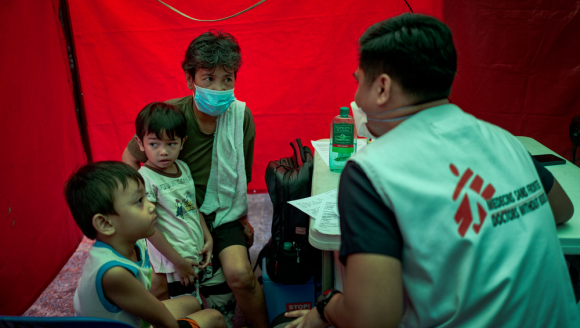 Screening für Tuberkulose in Manila