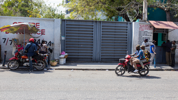 Notfallzentrum Turgeau im Zentrum von Port-au-Prince