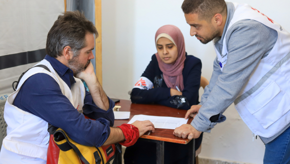 Ärzt*innen im Gazastreifen