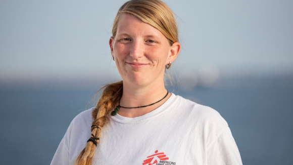 Marina Imsiecke, Technikerin auf der Geo Barents
