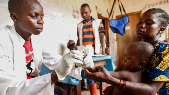 Malaria-Test in der DR Kongo