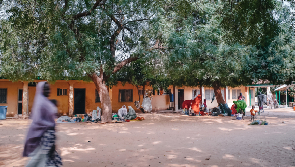Außenbereich Sokoto Noma-Krankenhaus, Nigeria