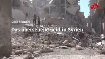 Ärzte ohne Grenzen übersehendes Leid Syrien drei Fragen Video