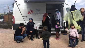 Gestranded auf der griechischen Insel Moria