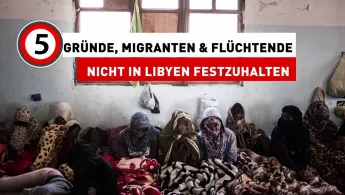 Video Internierungslager in Libyen