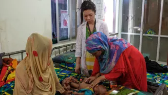 Diphterie-Ausbruch Rohingya Bangladesch