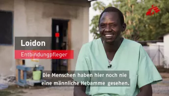 Ärzte ohne Grenzen Südsudan Hebamme Entbindungspfleger