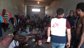 Ärzte ohne Grenzen Libyen Internierungslager