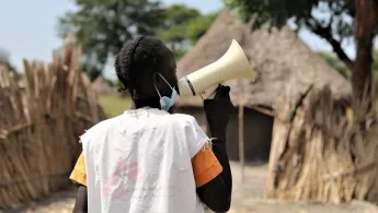 Mary Nyawang Maluoth im Südsudan
