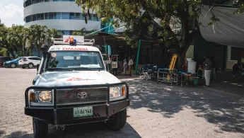 Haiti Notfallzentrum medizinische Hilfe