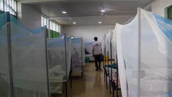 Äthiopien: Blick in Malaria-Station von Ärzte ohne Grenzen