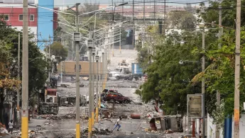 Gebiet Delmas 18, Port au Prince nach Kämpfe 