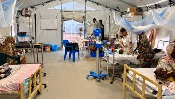 Intensivstation auf der Kinderstation