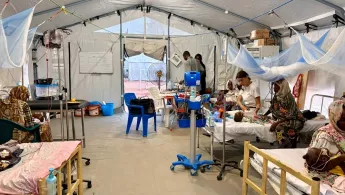 Intensivstation auf der Kinderstation