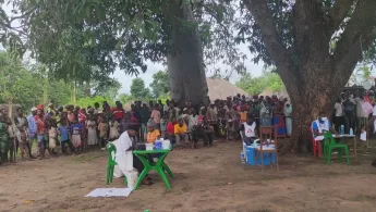 Mobile Klinik von Ärzte ohne Grenzen Mosambik