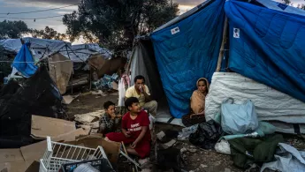 Der Coronavirus bedroht die Menschen in Moria