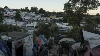 Zelte und Schmutz im größten Lager der EU: Moria.